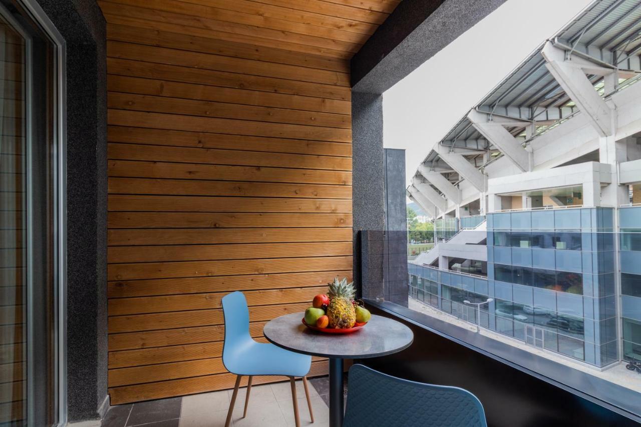 Next Door Park Hotell Skopje Rom bilde