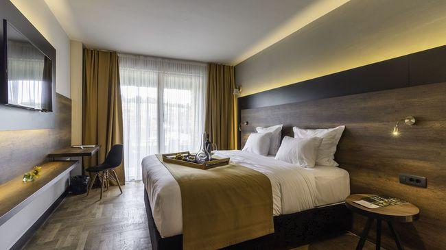 Next Door Park Hotell Skopje Rom bilde