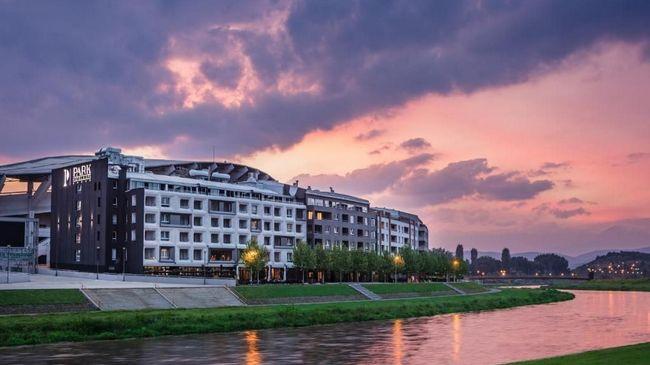 Next Door Park Hotell Skopje Eksteriør bilde